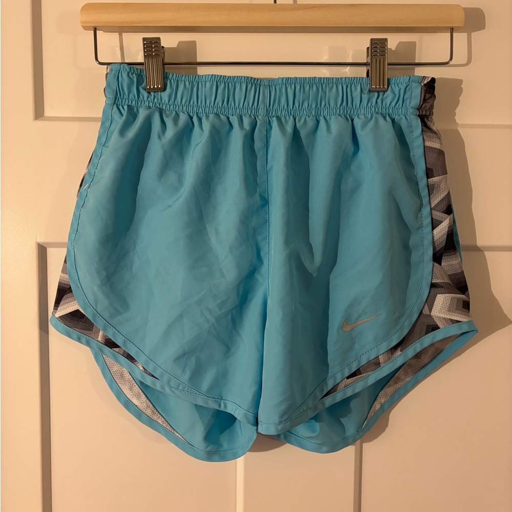 Nike Blue Dri-Fit Shorts with Elastic Waistband